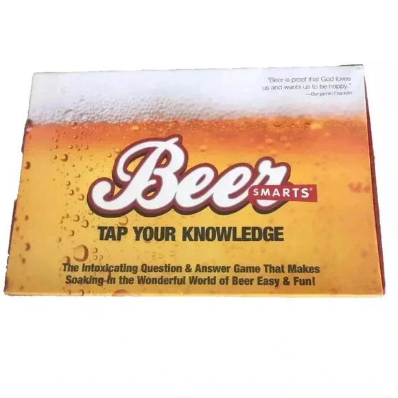 NEW Beer Smarts Game Of Questions And Answers Card Game NIB - Picture 1 of 6